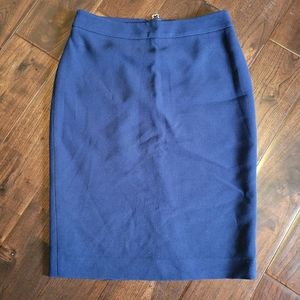 Pink Tartan navy blue pencil skirt